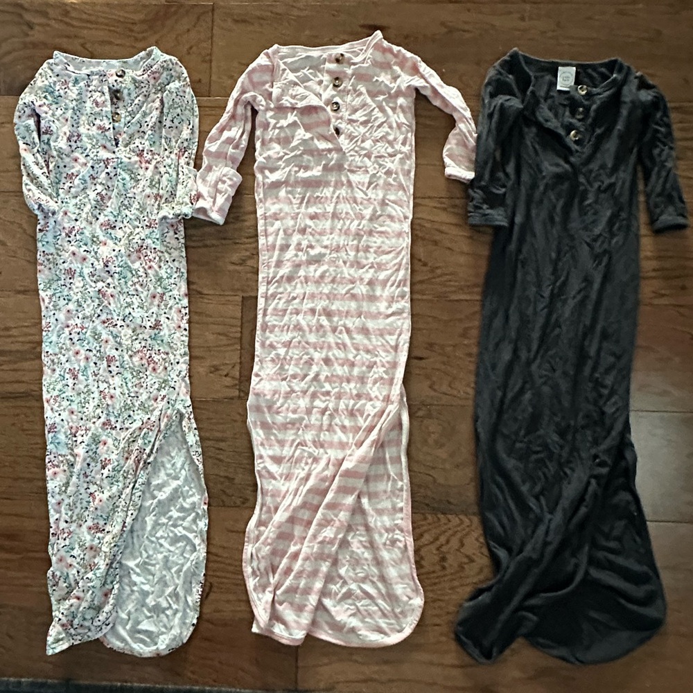 Three (3) Lou Lou and Company Knotted Gowns